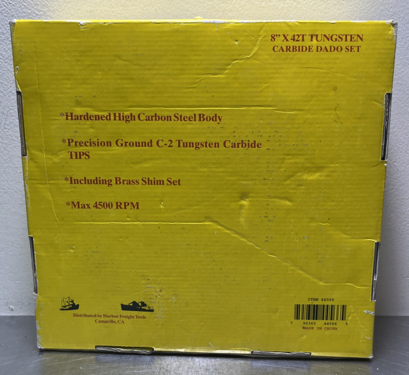 Lifetime Carbide 44566 8″ C2 Tungsten Carbide Tipped 42 Tooth Dado Blade set of7
