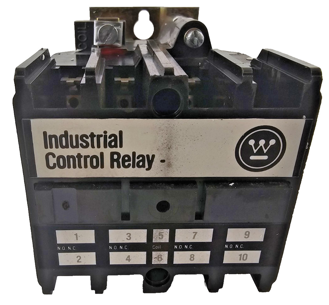 Westinghouse AR/ARB4A Industrial Control Relay 4 P 10A 120V without cartridges