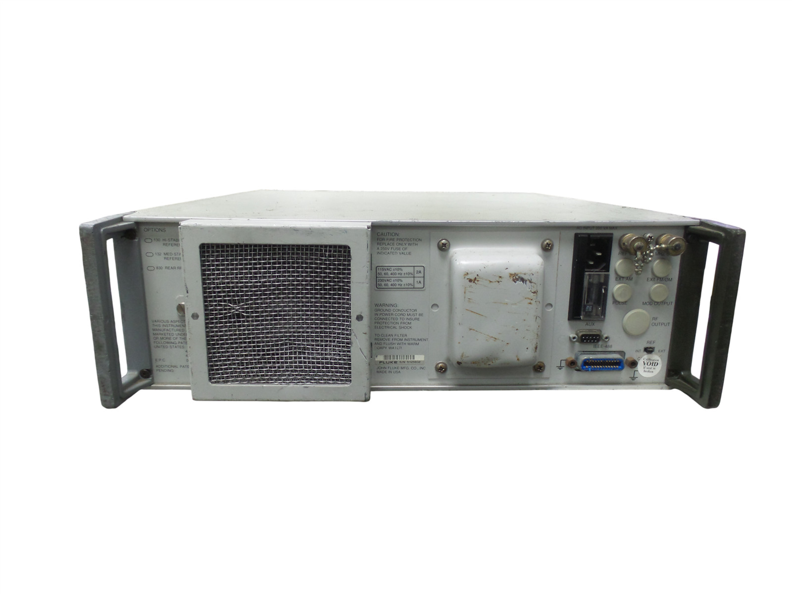 Fluke 6080A/AN Synthesized RF Signal Generator 500KHZ-1024MHZ -Free shipping
