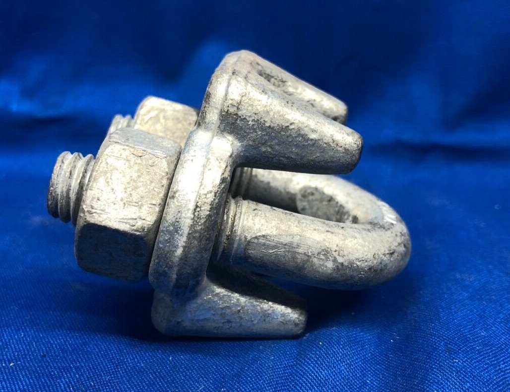 PROCRAFT 1/2″ WIRE ROPE CLIP 22FG-16 DROPPED FORGED **LOT OF 10**