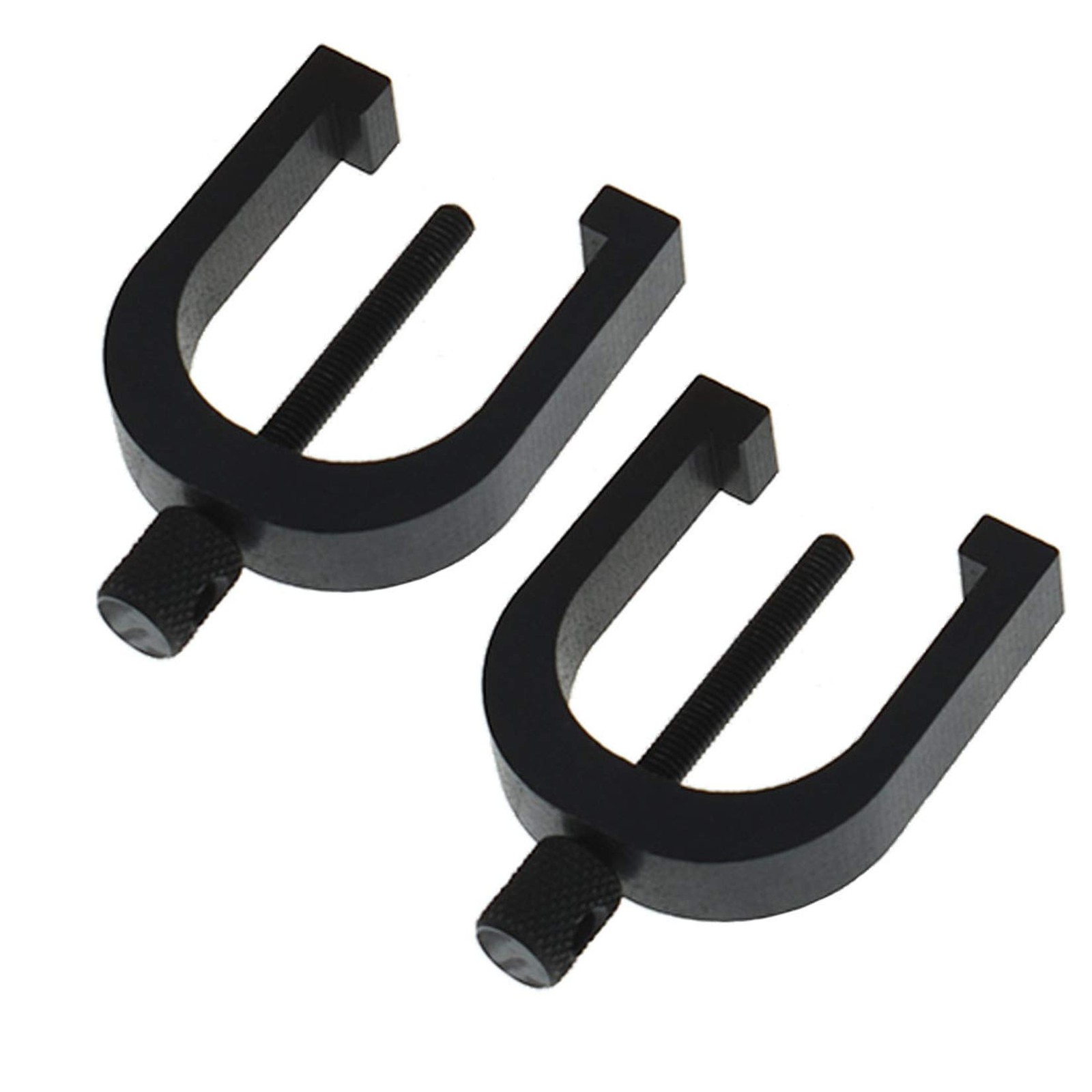 waltyotur V Block Set with Clamp Hardened Steel 90 Degree Angle Black
