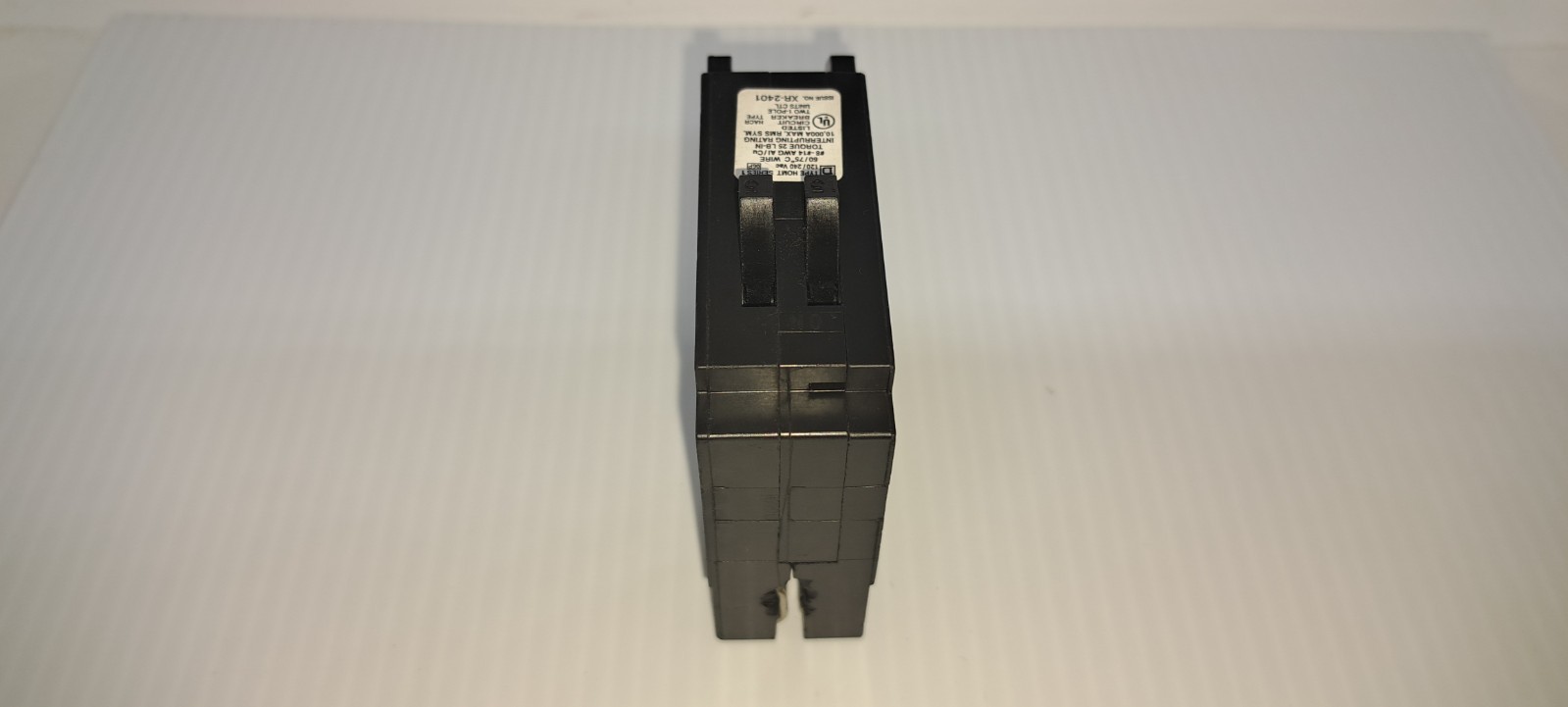 Square D HOMT1515 Homeline 2-15 Amp Single Pole Tandem Circuit Breaker FLAW