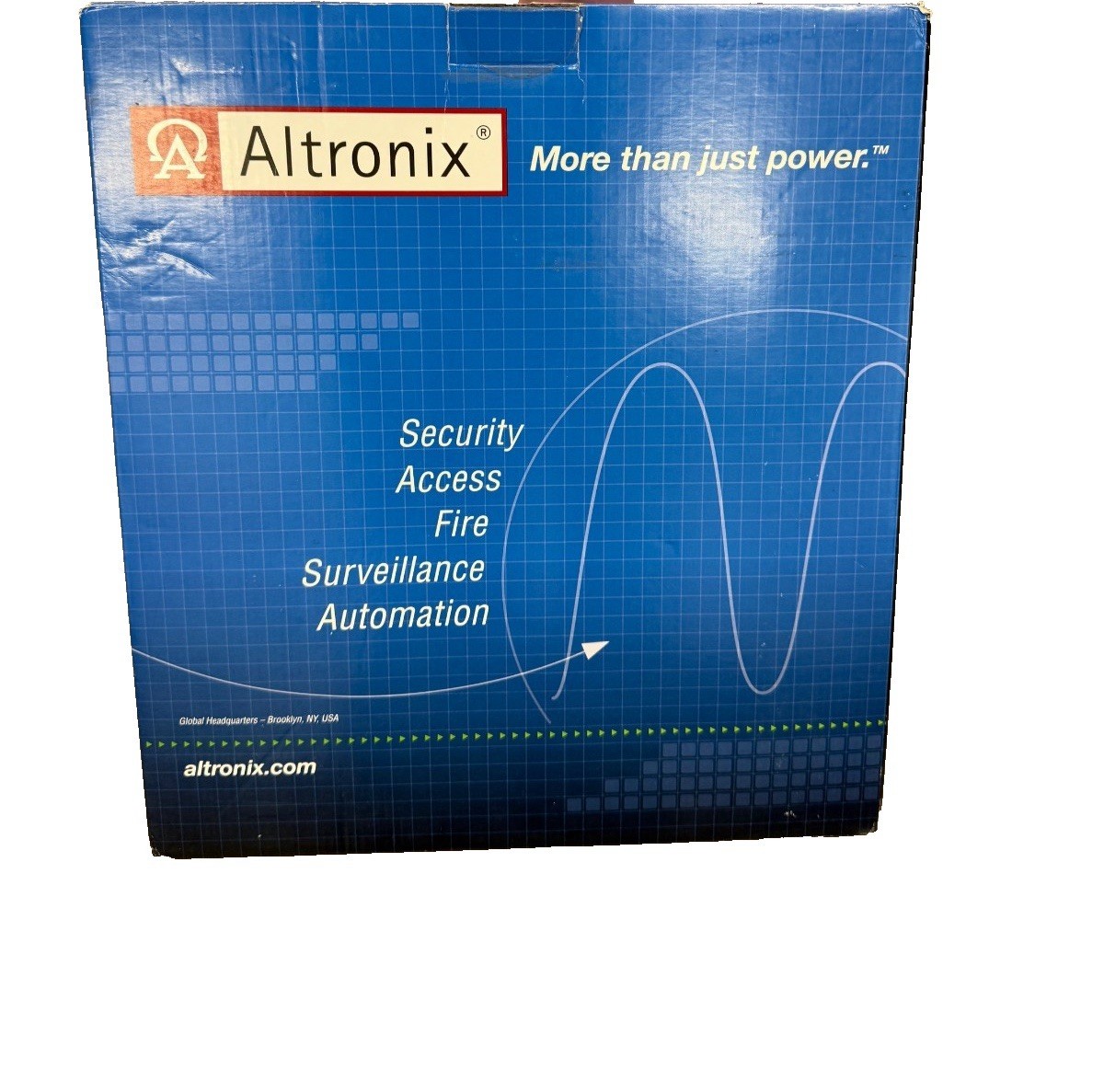 Altronix AL600ULM 12/24VDC 6A Enclosed Wall Mount Power Supply, Battery Backup