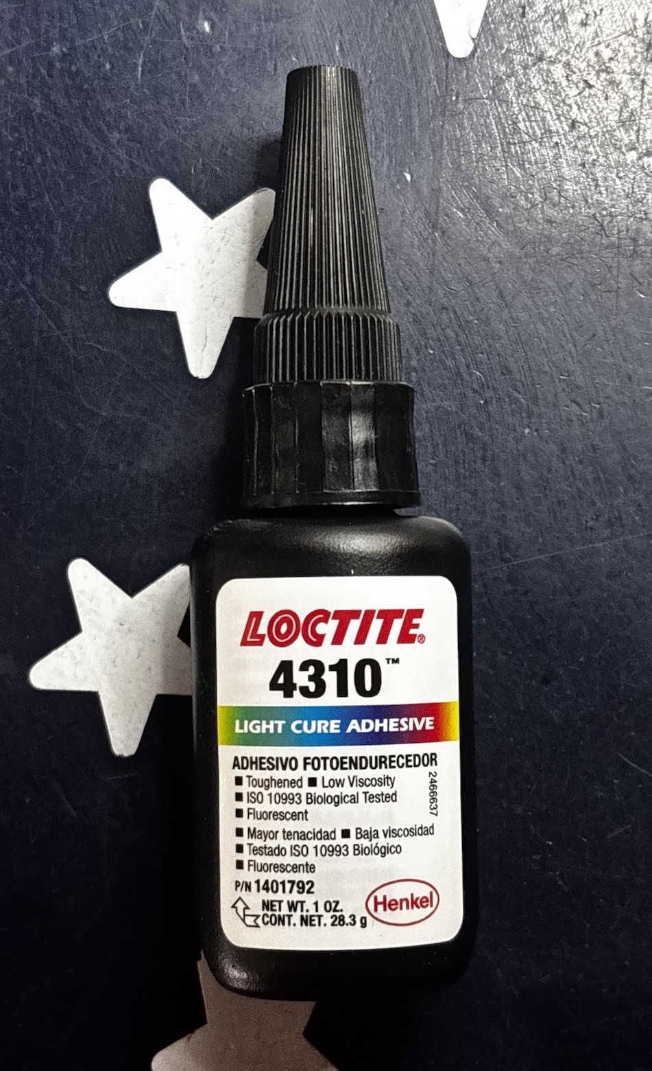 Loctite 4310 Light Cure Adhesive 1 OZ 28.3g 1401792 ONE BOTTLE