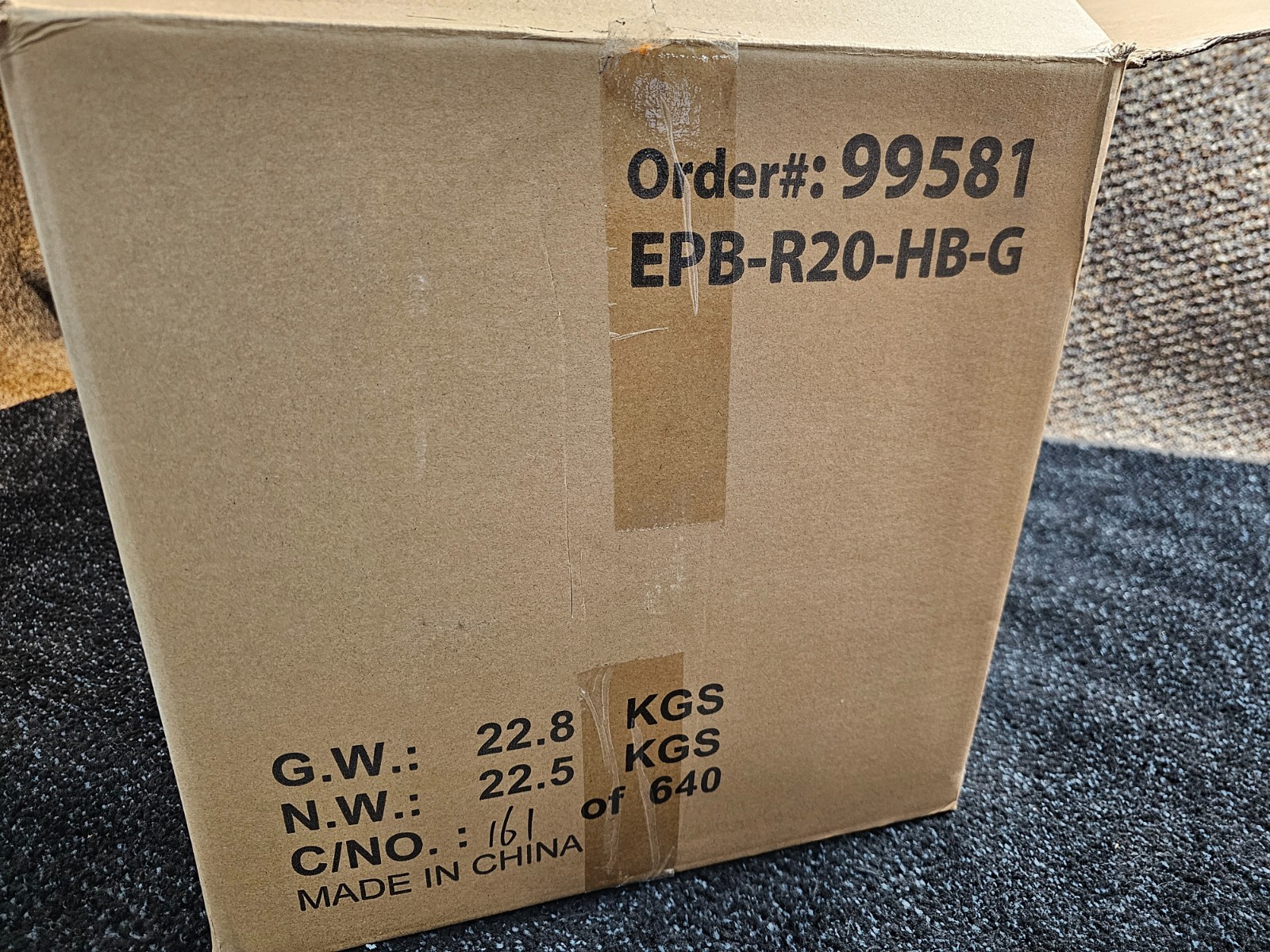 (QTY 15) Energetic Lighting EPB-R20-HB-G 20 cu in Round Electrical Outlet Box