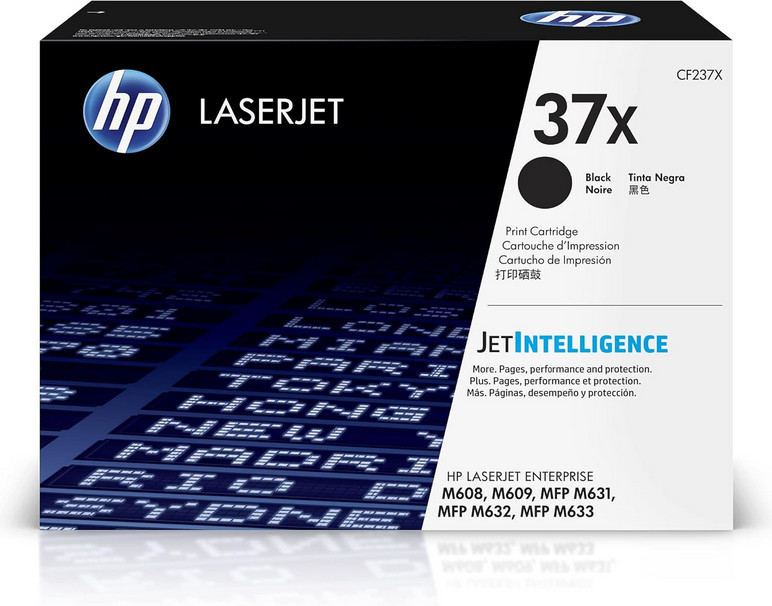 HP 37X High Yield Black Toner Cartridge LaserJet CF237X – New Sealed Box