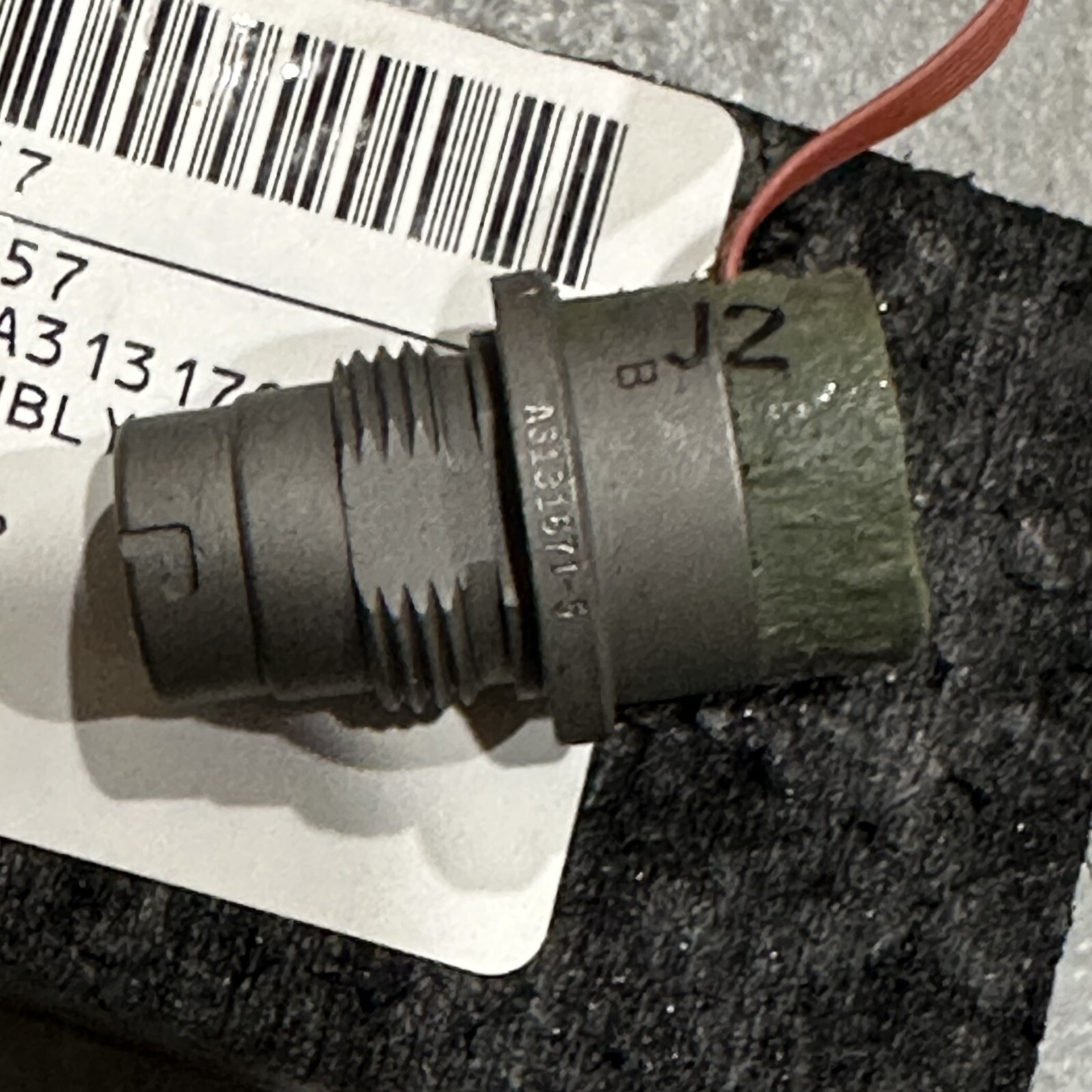 US Military Radio Connector Plug Male Connection U-283/u 6-Pin SINGARS U-229 NOS