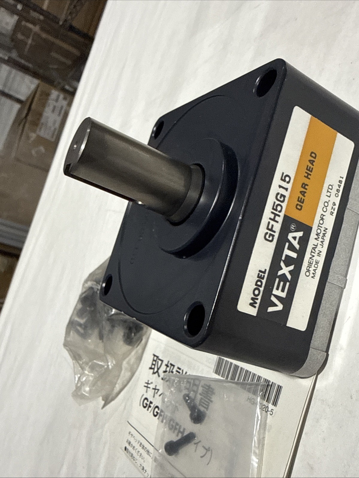 NIB* VEXTA Oriental GFH5G15 Reducer Motor GEAR HEAD 506E06 FREE US SHIPPING