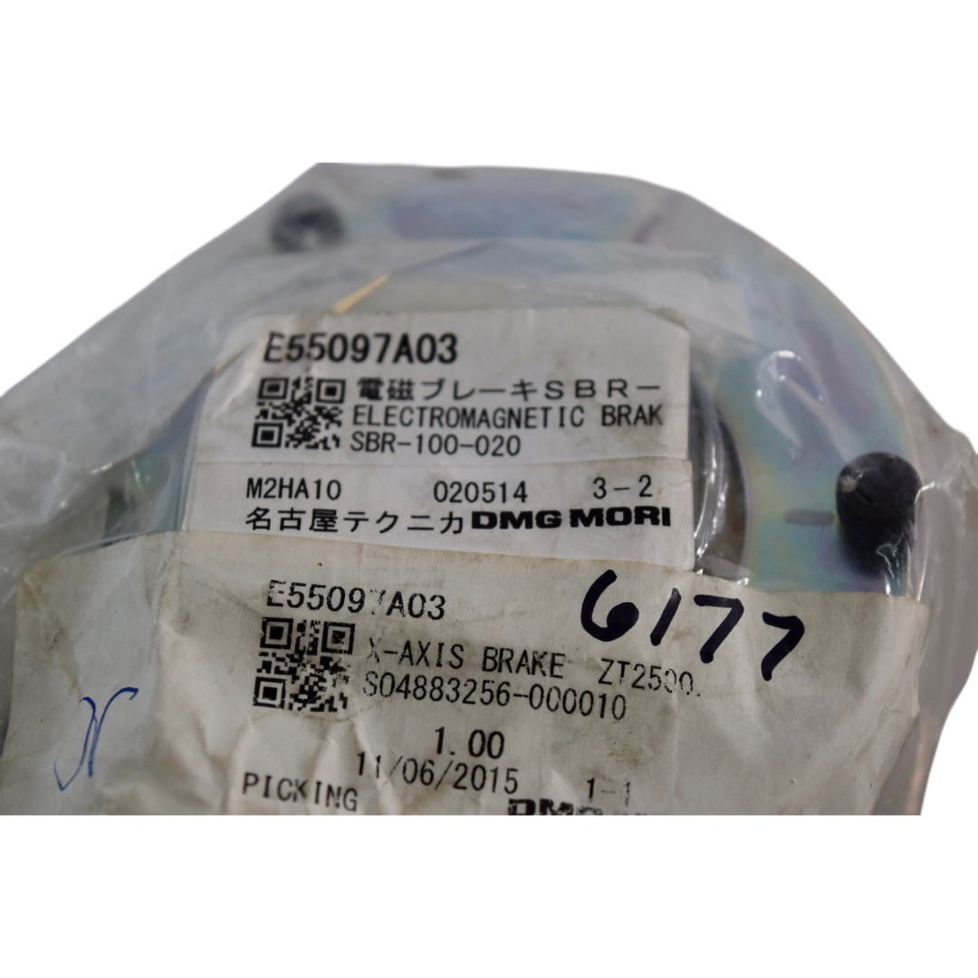 NEW Mori Seiki X-Axis SBR-100-020 Electromagnetic Spring-Applied Brake