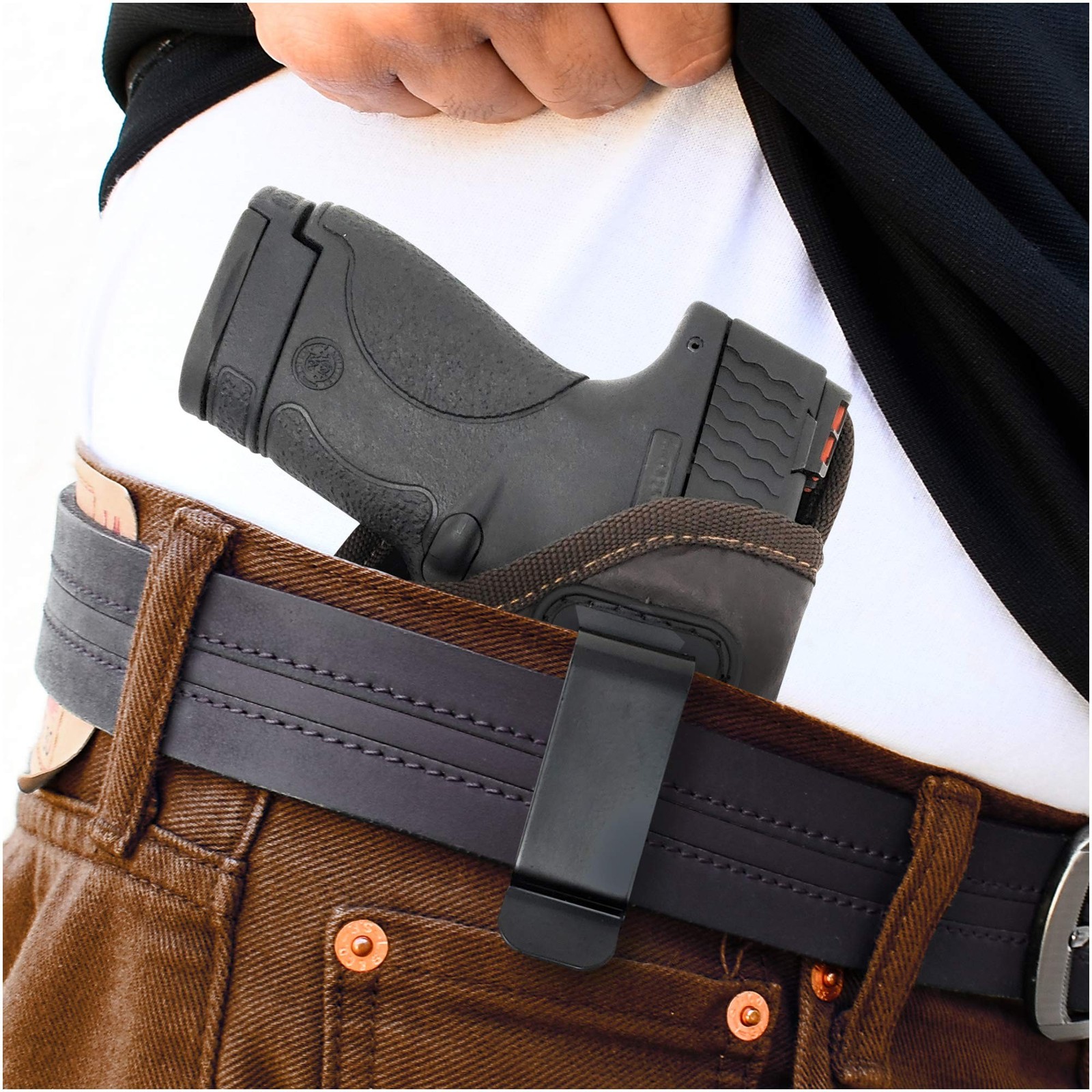 Inside Waistband Gun Holster for Men/Women for Glock 26/27/33, M&P Shield, XD…