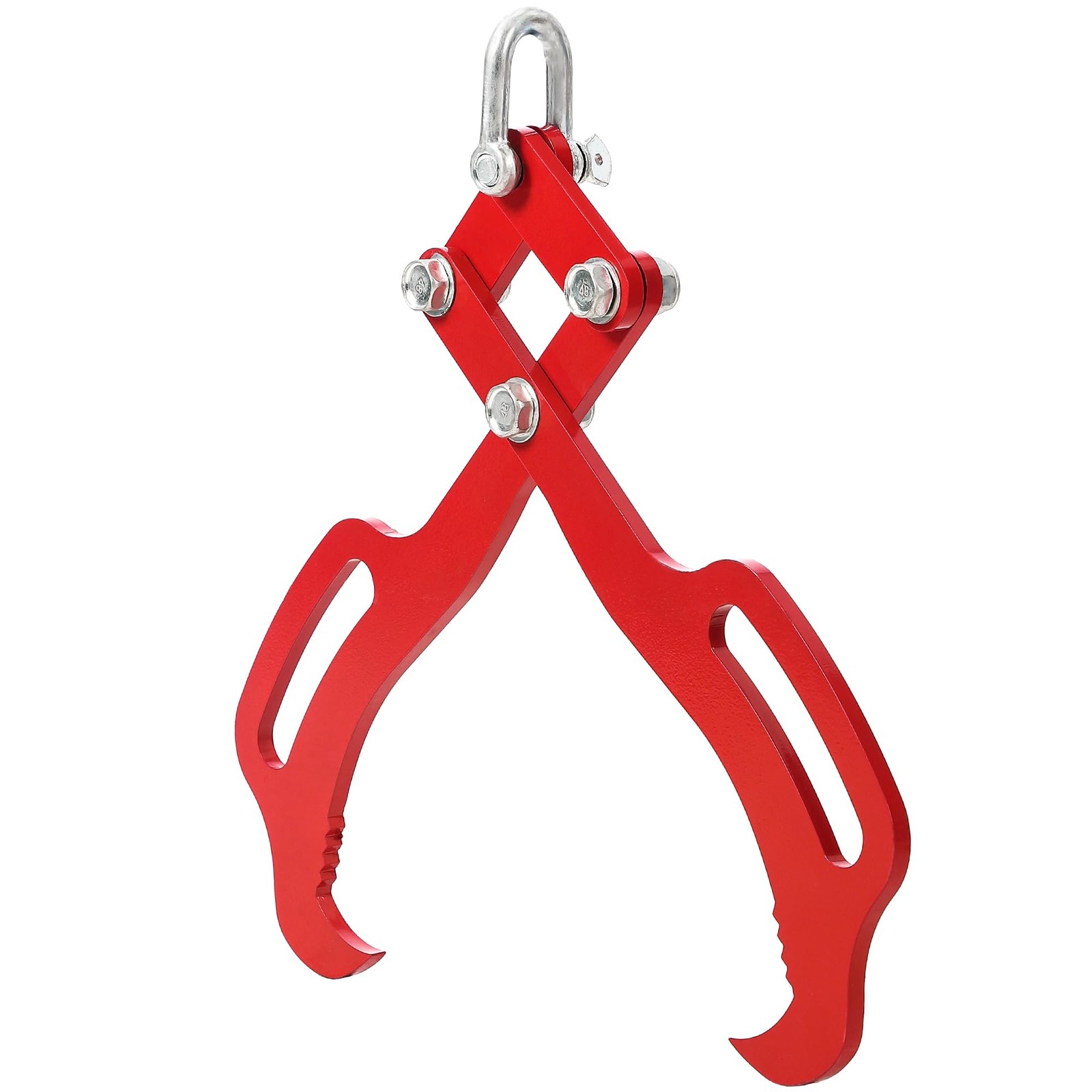 Felling Grabber Timber Claw Log Lifting Tongs 18/28/36″ 2/4 Claw Swivel Grapple