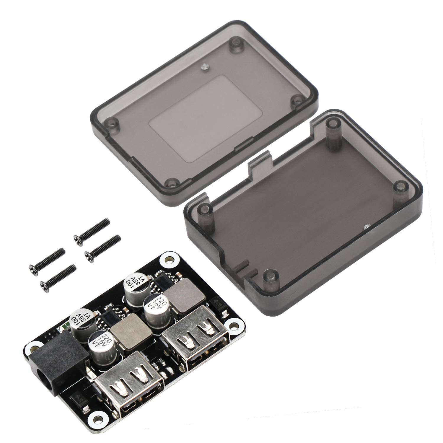 DROK DC to 5V USB Buck Converter, 12V Converter 1 Piece, default