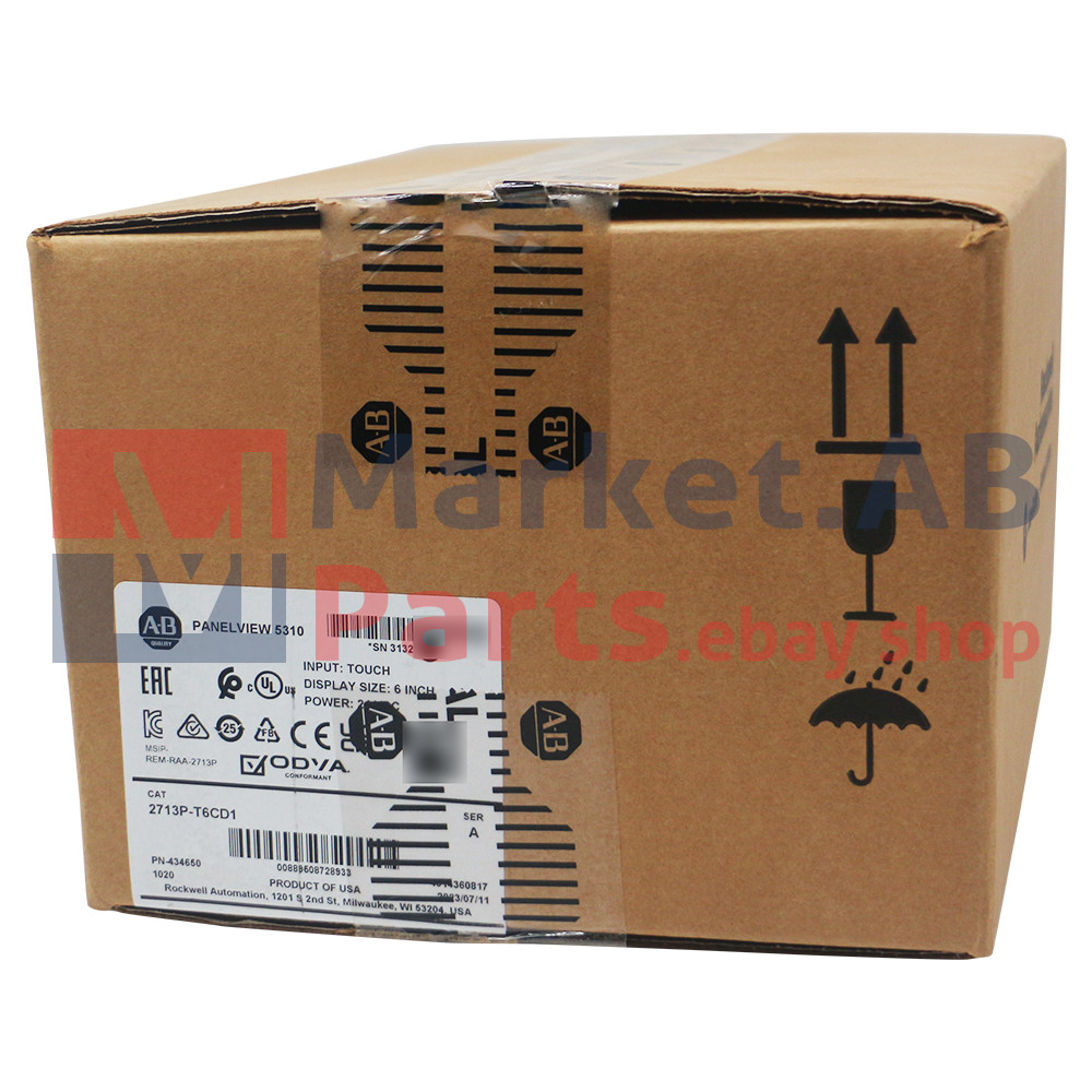 New 2713P-T6CD1 Allen Bradley PanelView 5310 Touch 24V DC