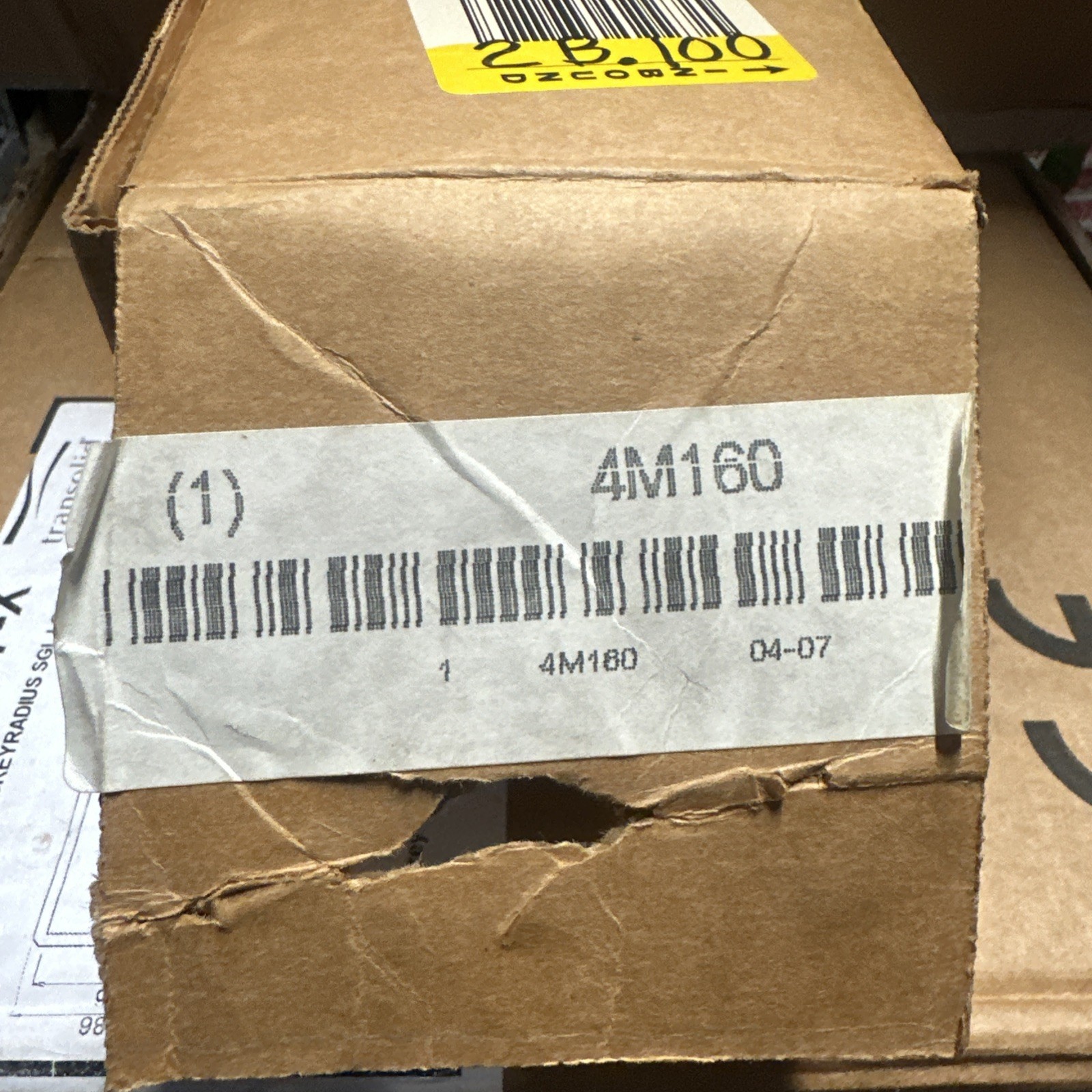 EM&S ESP-OL60EM2 Unit Bearing Motor,Cast Iron,1-1/2 In. L 4M160