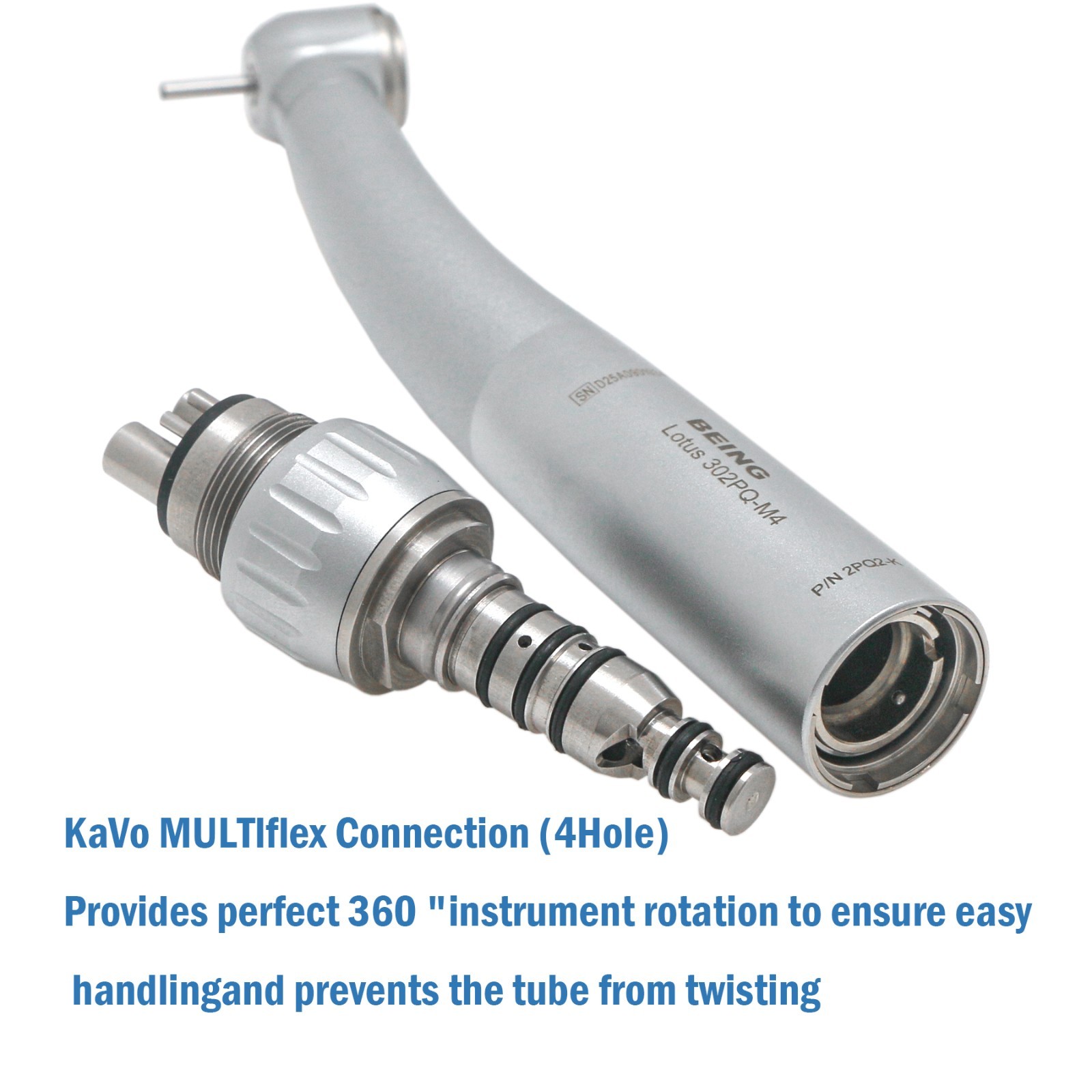 BEING Dental Air Turbine High Speed Handpiece Fiber Optic KaVo MULTIflex Lotus