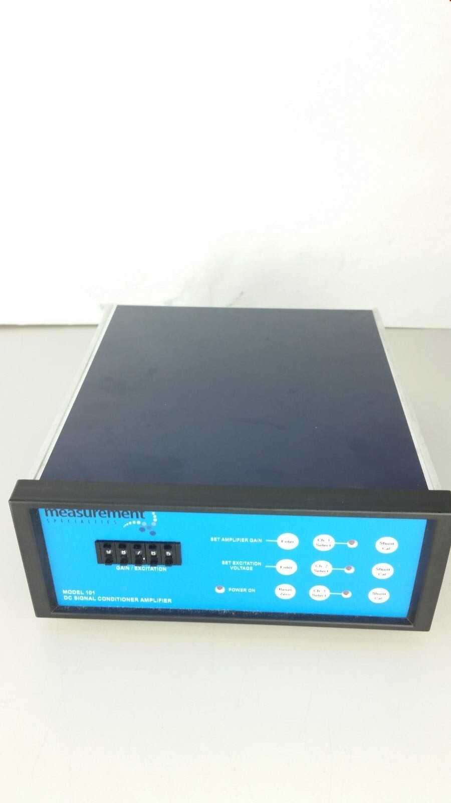 Measurement Specialties Model 101 3-Channel DC Signal Conditioner Amplifier