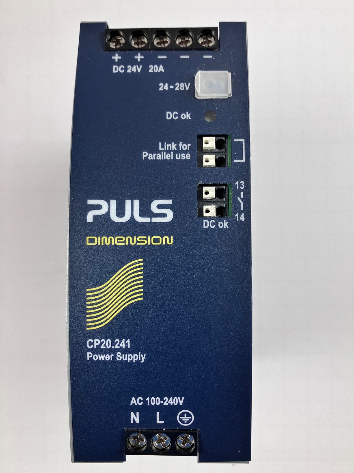 PULS Dimension CP20.241 DIN Rail Power Supply 24V 20A 480W Single Phase
