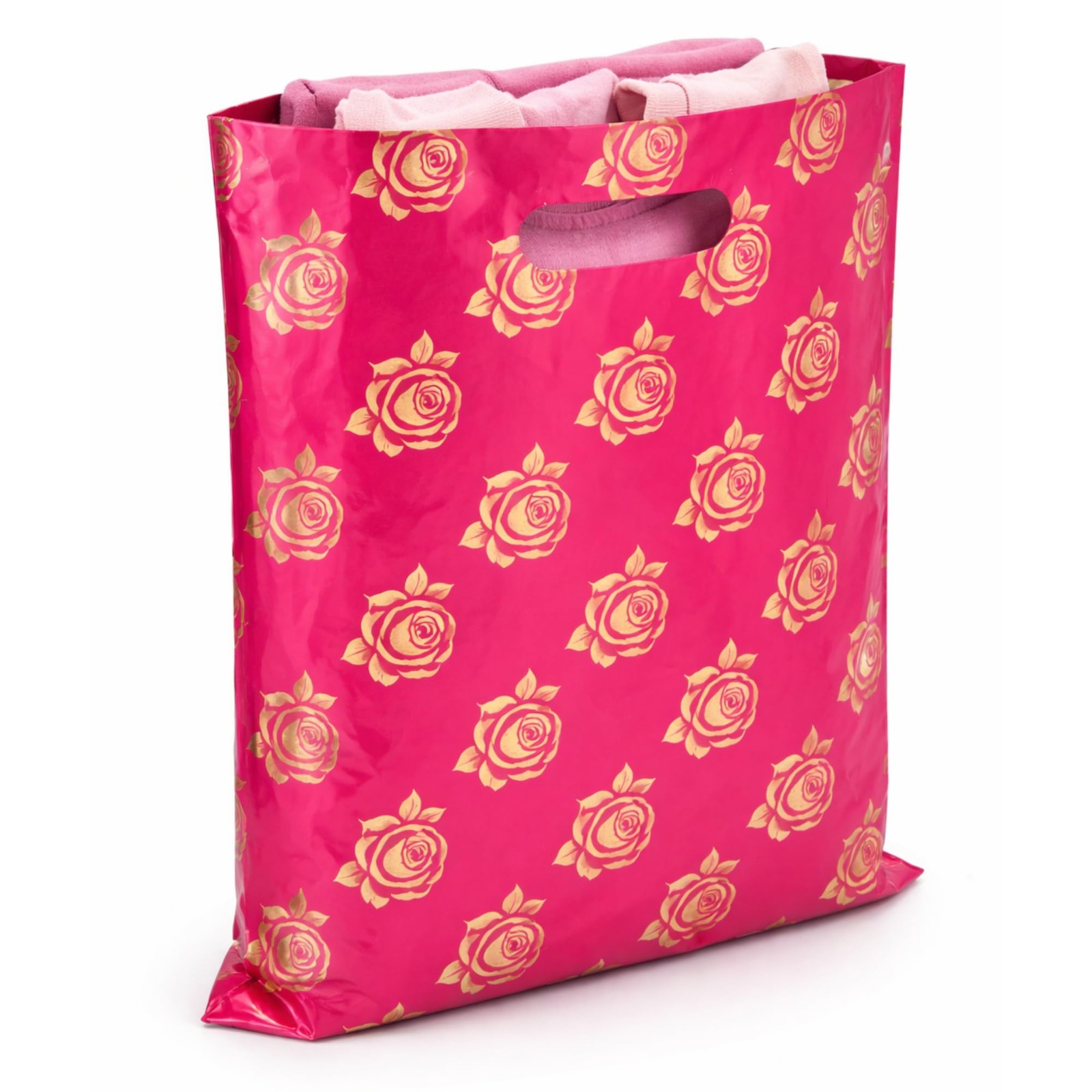 Infinite Pack Large 12″x15″(100pcs) Golden 12″X15″, PACK OF 100, Roses