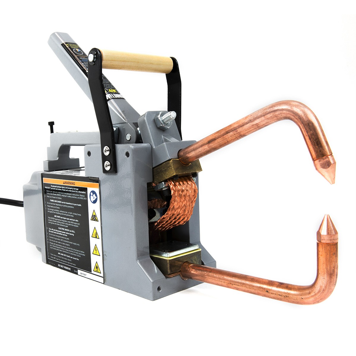 Stark USA Portable Spot Welder 1/8″ Welding Tip Gun Single Phase Tip Gun 110V