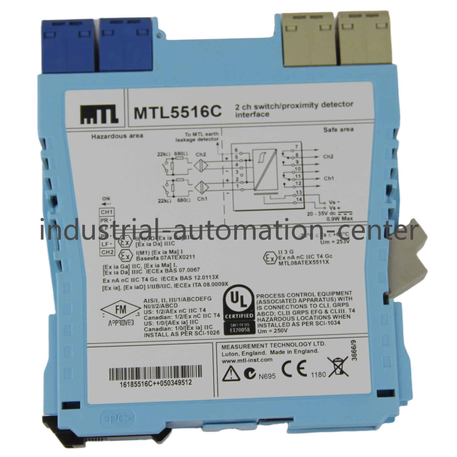 MTL MTL5516C Safety Barrier New IN BOX