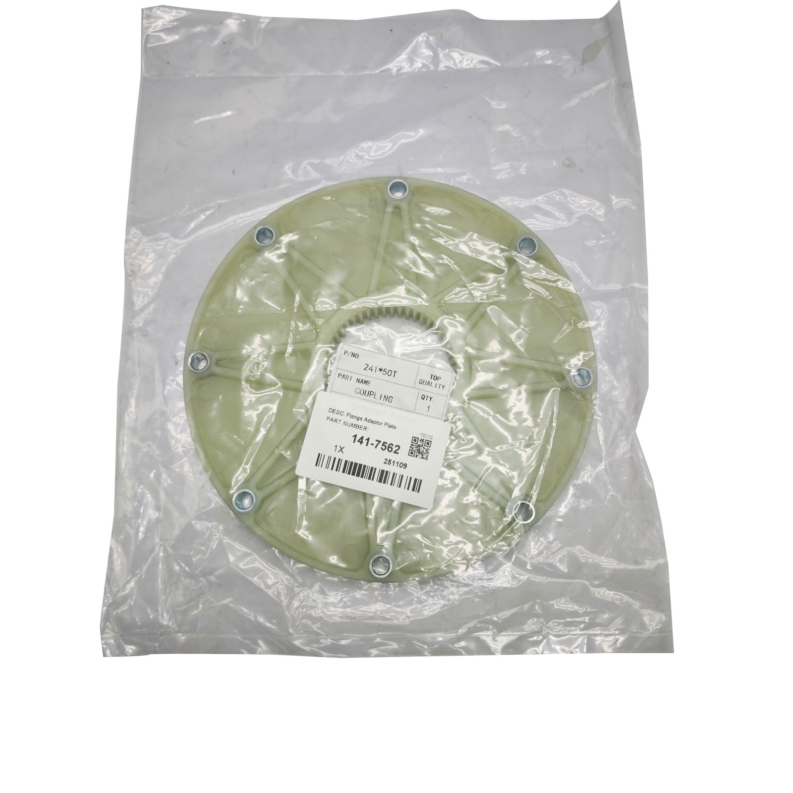 Flange Plate Adaptor 141-7562 for Caterpillar CAT C2.2 3024C 3013 3014 C1.5302.5