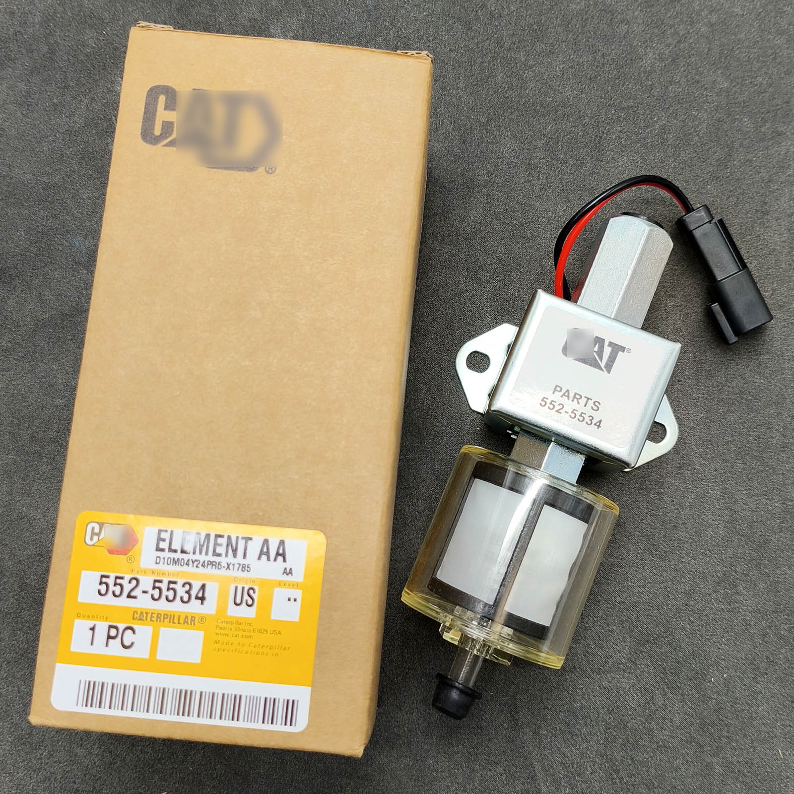 New 552-5534 Fuel Transfer Pump For Caterpillar D Series Loader