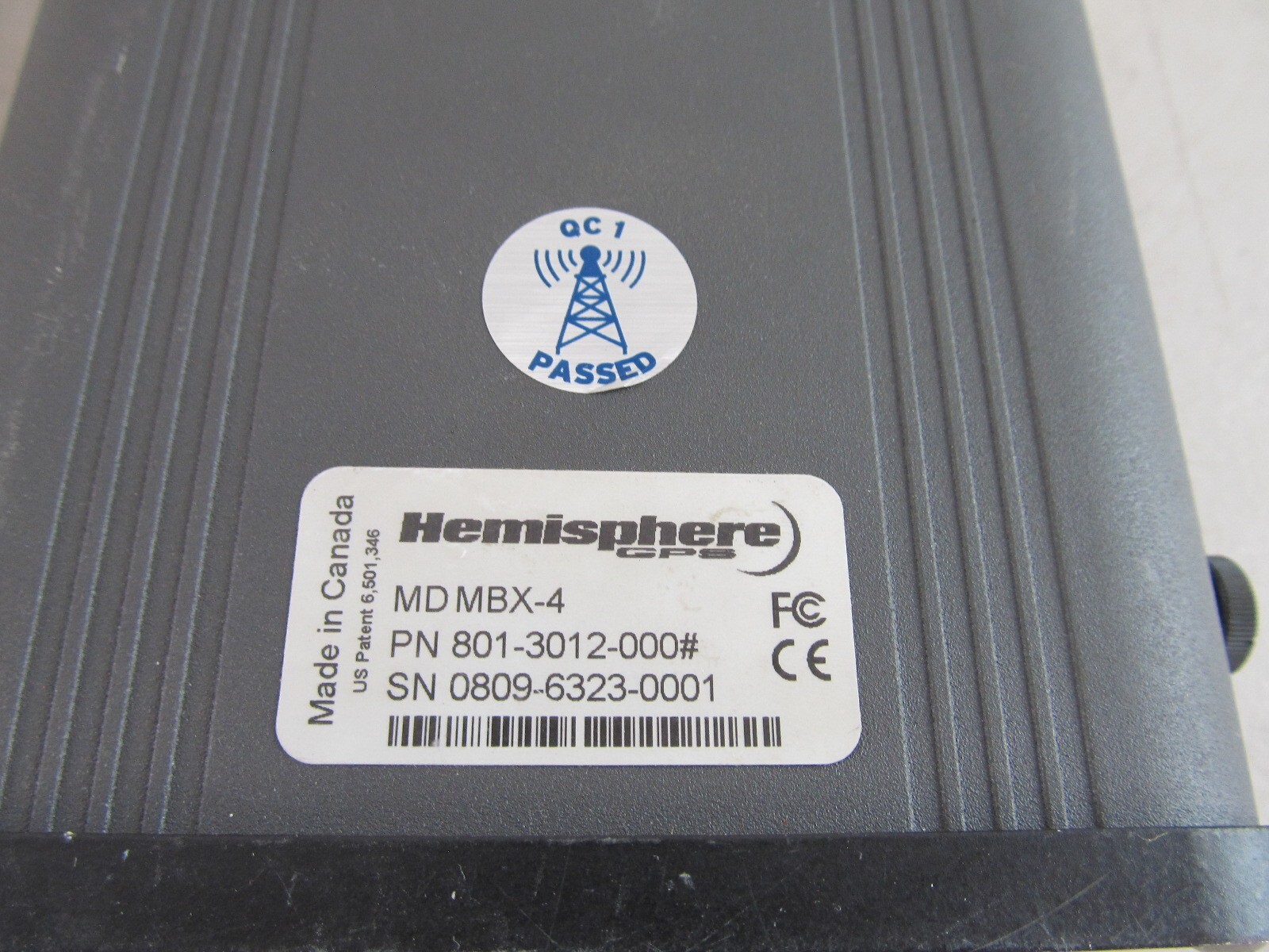 Hemisphere MBX-4 Reliable Auto-Tracking Differential Beacon Receiver 801-3012000
