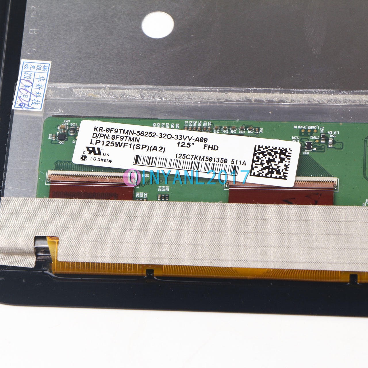 ONE for LP125WF1-SPA2 12.5″ 1920×1080 LCD Screen Assembly Dell XPS12 9Q23