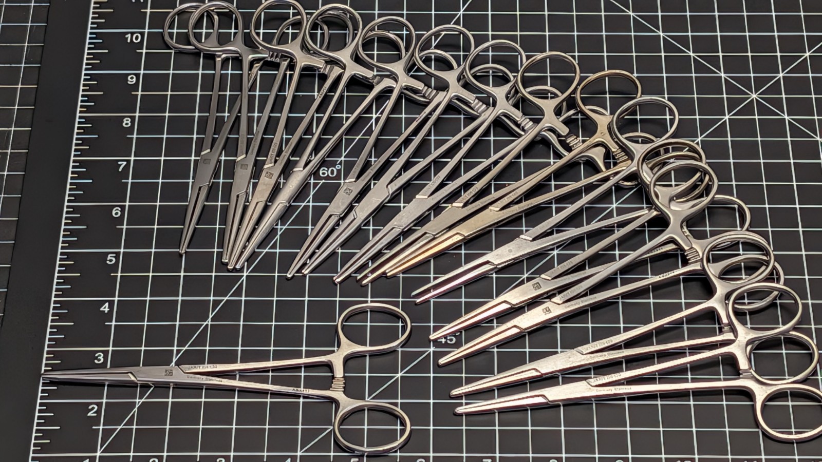 Integra Jarit 106-120 Crile Artery Forceps, Straight 5-3/4″ surgical codman