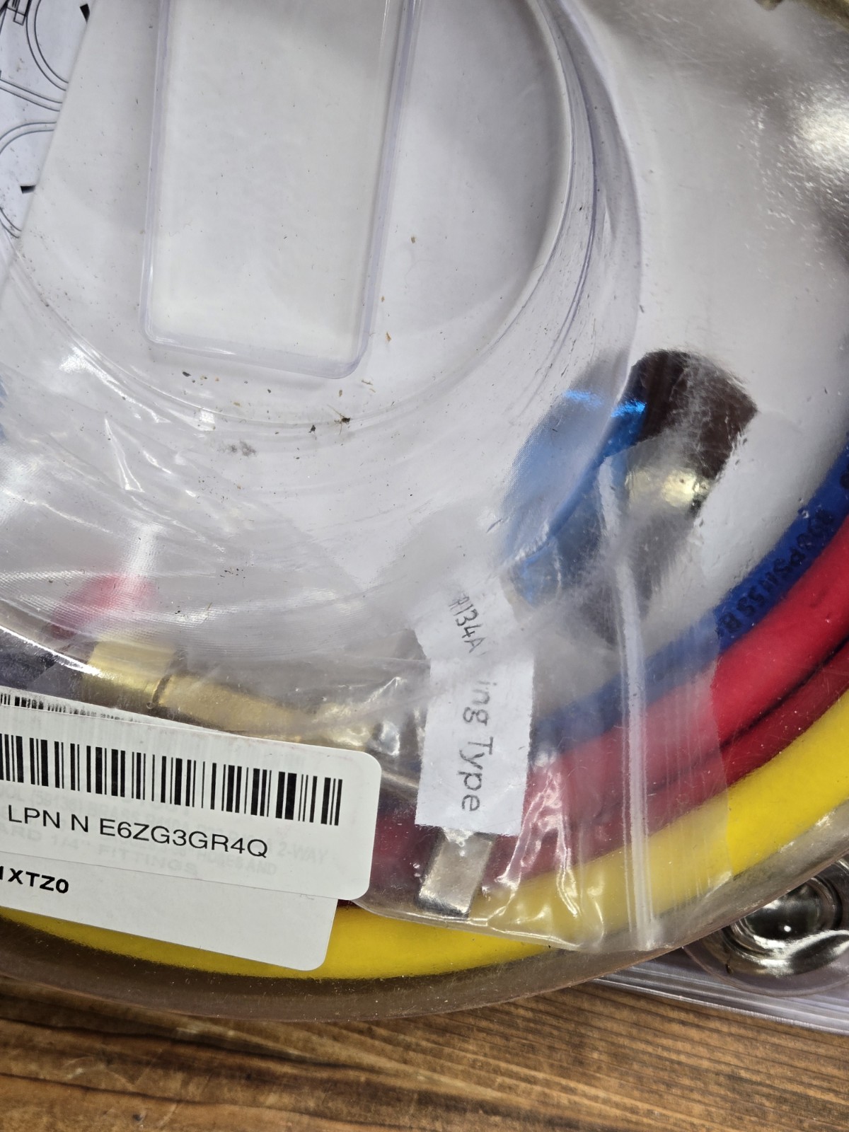59136 Mastercool A/C HVAC Refrigeration Manifold w 36″ Charging Hoses R410A