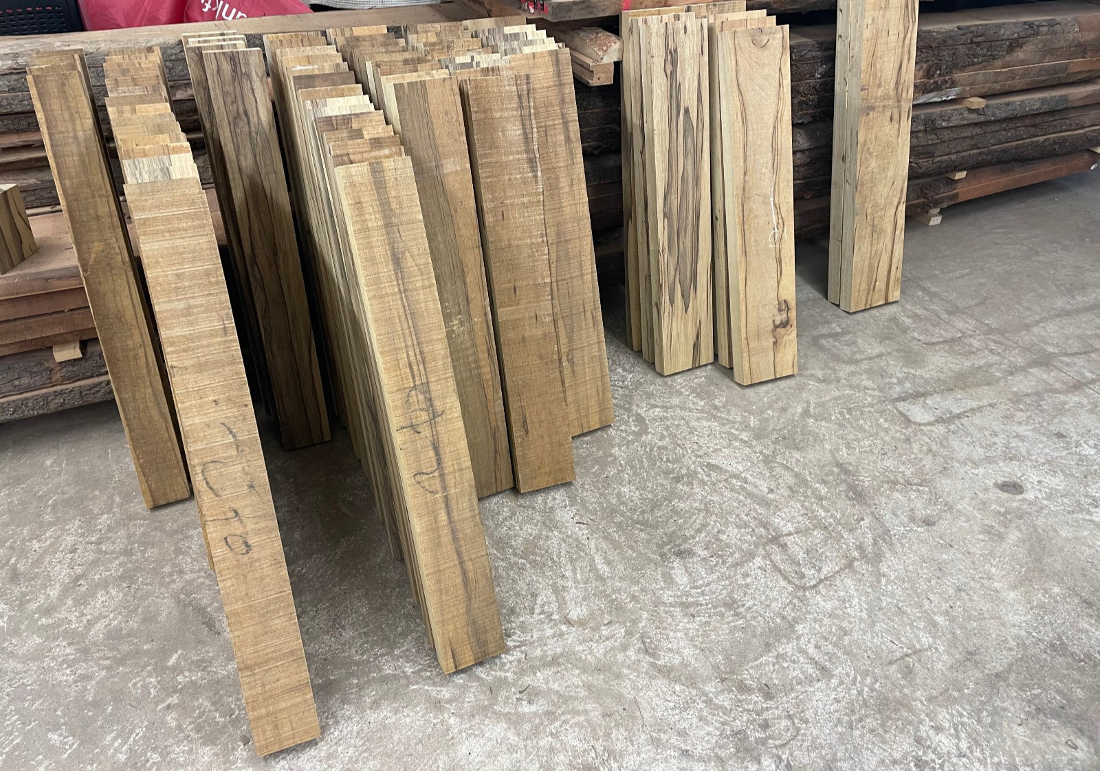 Black Limba Sawn Timber | Woodturning | 100CM Length | 50mm Thickness | V. Widths