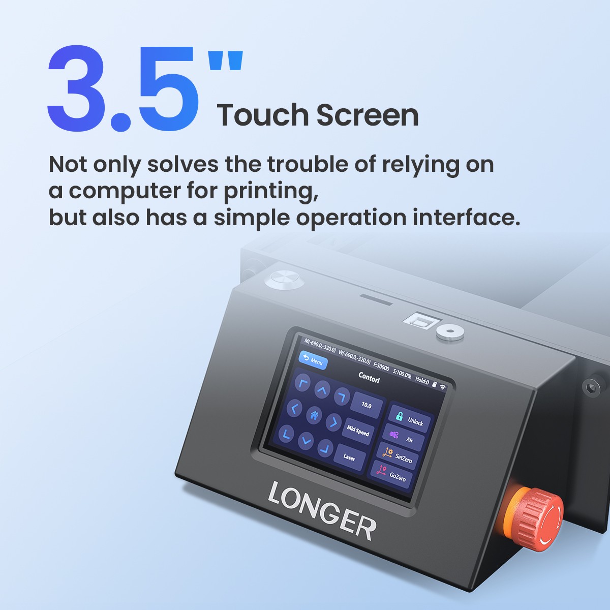Longer Ray5 5W Laser Engraver, 60W Laser Cutter and High Precision Laser Engrave