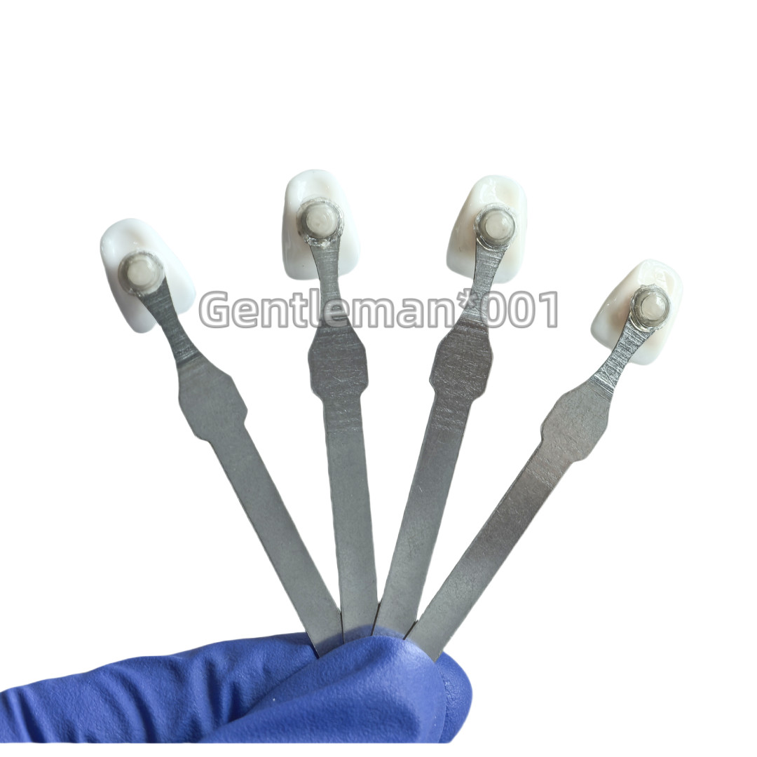 4Colors Dental Bleached Shade Guide Bleached Chart Teeth Whitening Based Vita