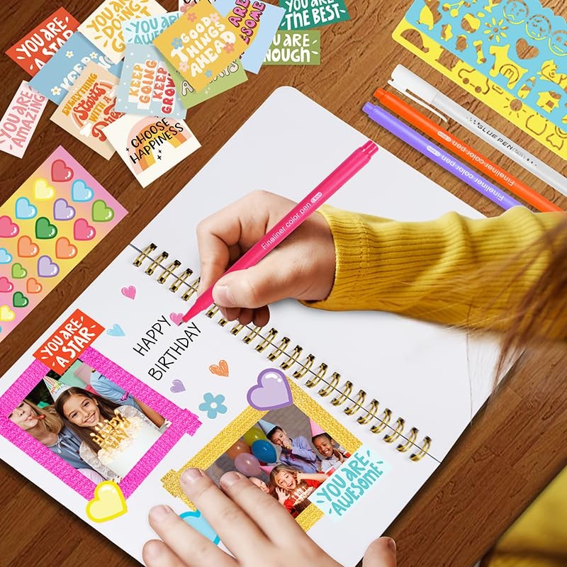 DIY Journal Kit for Girls – Journal for Girls Ages 8-12, Stationary Set, Arts…