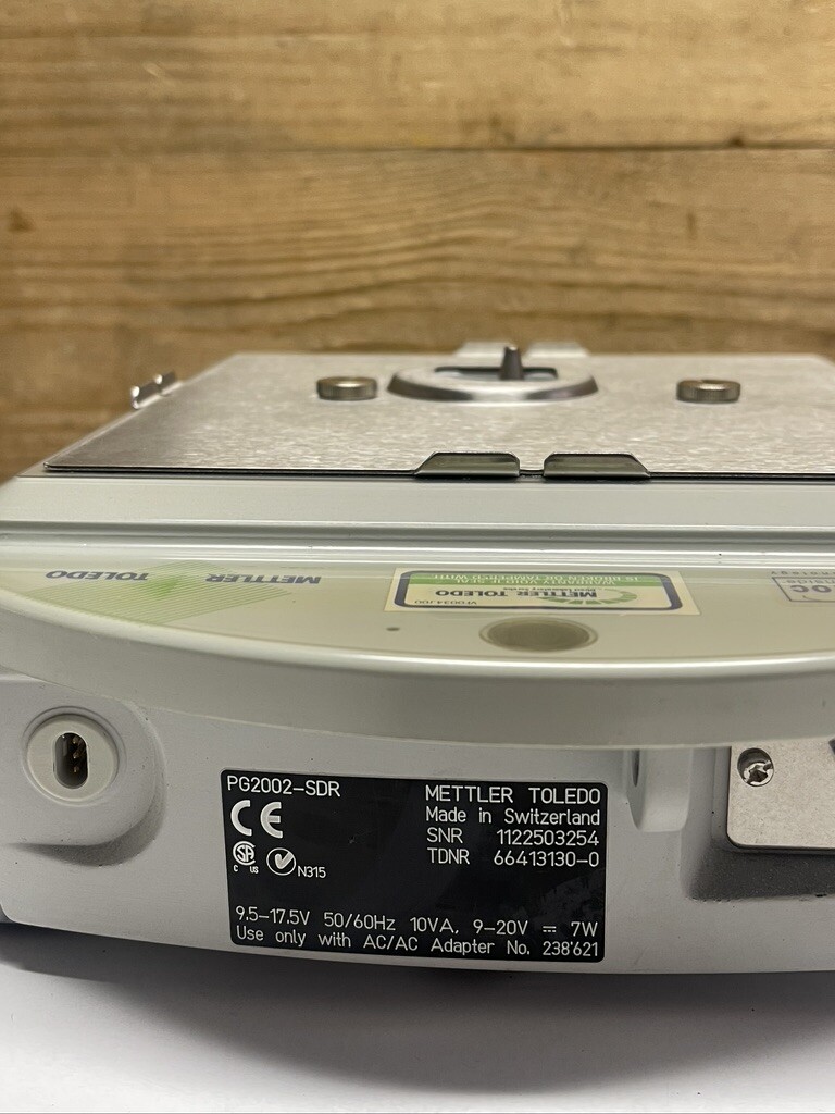 Digital Analytical Balance PG2002-SDR Mettler Toledo