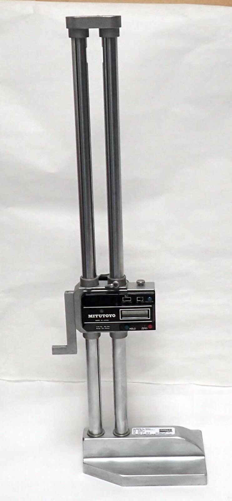 MITUTOYO 192-606 DIGIMATIC ELECTRONIC HEIGHT GAGE RANGE 18in, 450mm