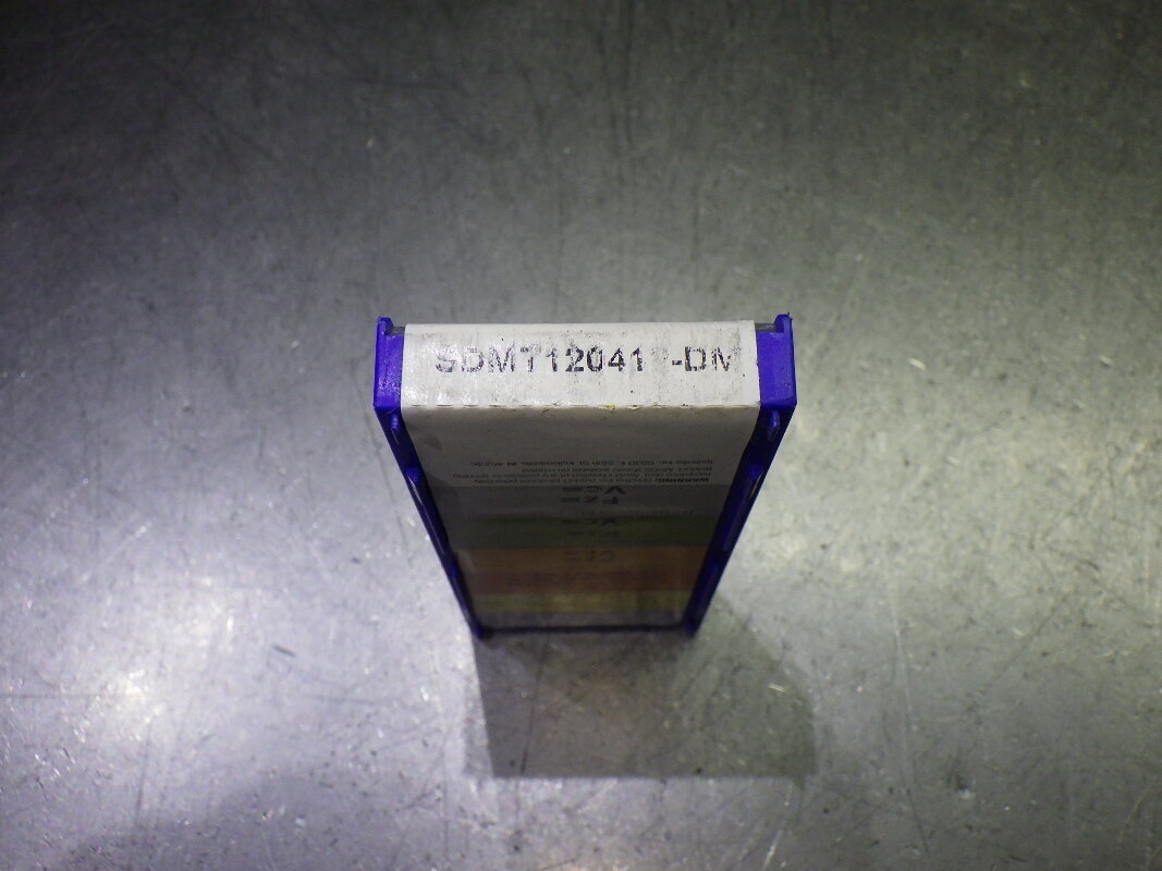 Techniks Carbide Inserts QTY10 SDMT120412-DM 202 (LOC2141B)