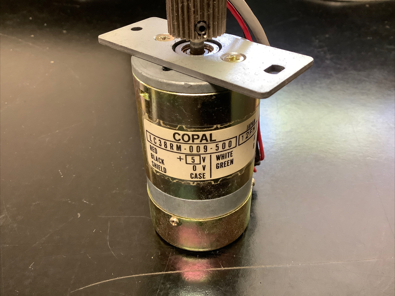 Copal DC Servo Motors with Encoder Feedback LC38RM-009-500 12FM