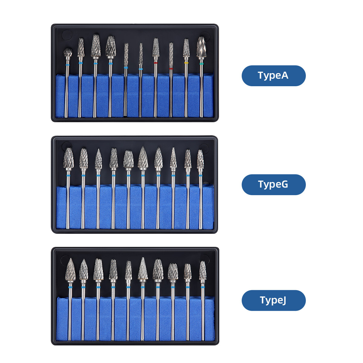 Dental Micro Motor Electric 35K RPM Polisher E-Type Handpiece /Polishing Burs