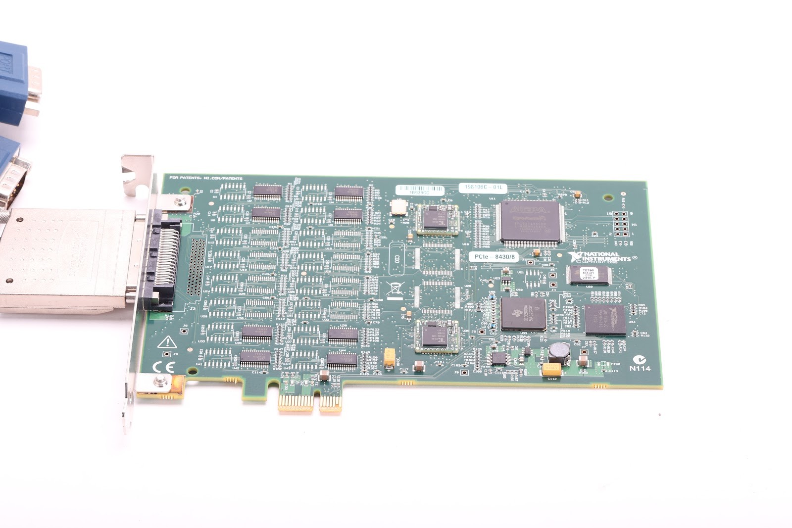 National Instruments NI PCIe-8430/8 8-Port RS232 Serial Interface SH68-8DB9 Cord