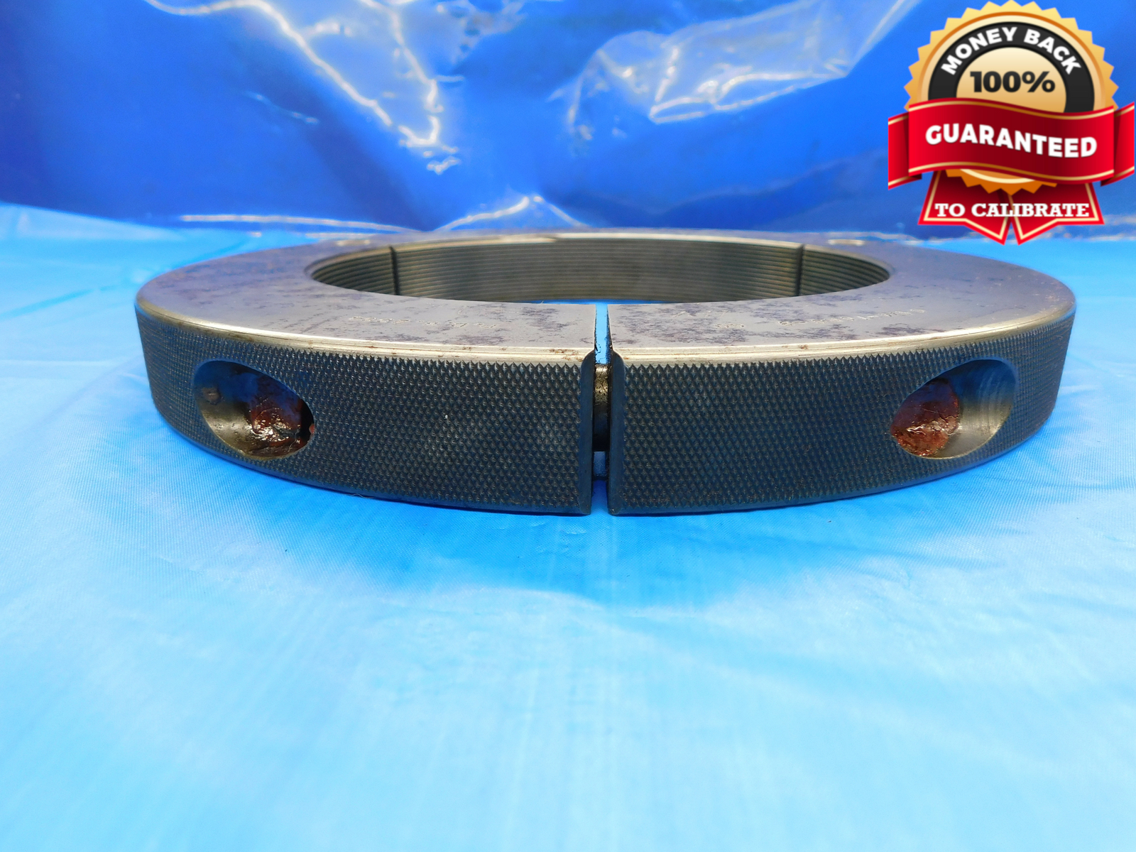BUDGET 6 1/4 16 NS 3 THREAD RING GAGE 6.25 6.250 6.2500 GO ONLY P.D. = 6.2094