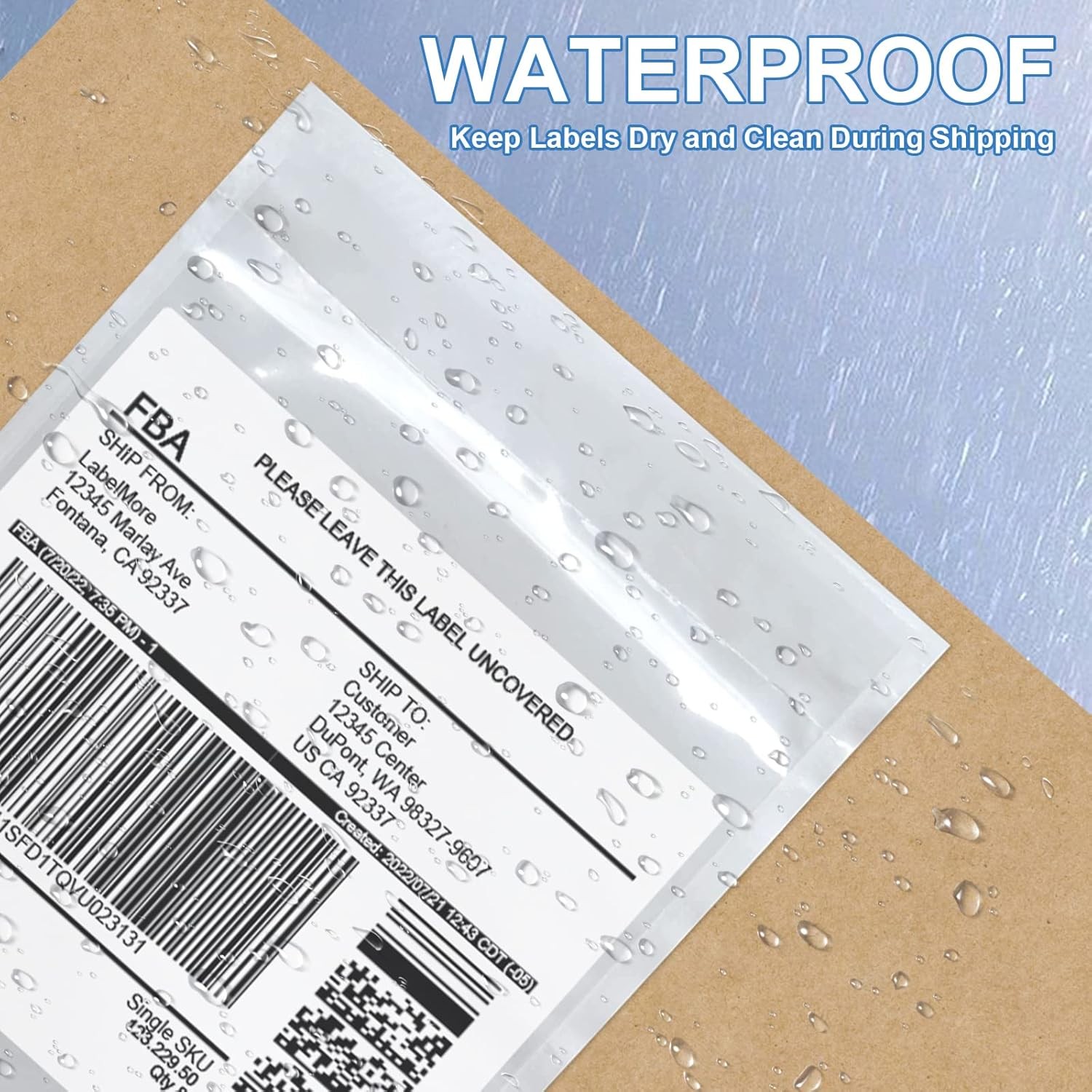 4.5″x 5.5″ Packing List Envelopes Invoice Enclosed Slip Pouches Self Adhesive
