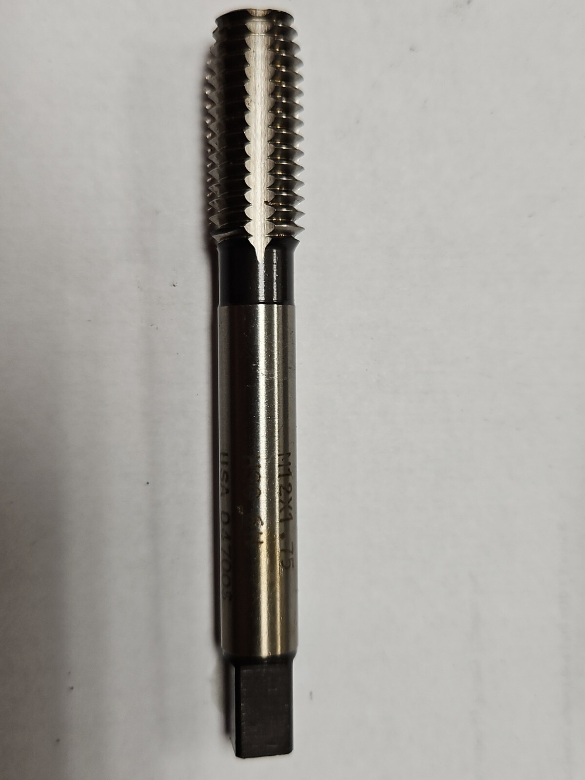 New Regal Premium USA, M12 x 1.75 Bottom Tap,6H, Metflo, Thread Forming Roll Tap