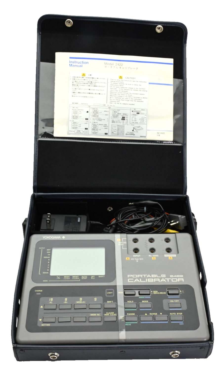 Yokogawa 2422 Portable Calibrator Multifunction Current Calibrator 242201 1999