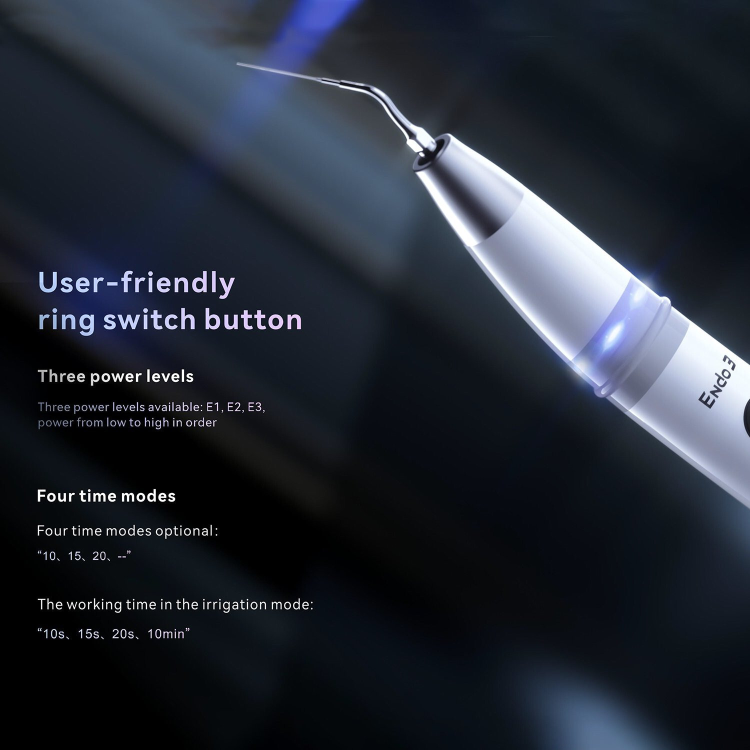 Woodpecker Endo Root Canal Irrigator Endo 3 Dental Ultrasonic Endo Activator