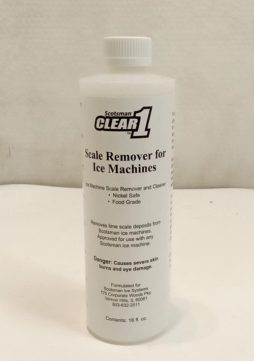 Scotsman 19-0653-01 Clear 1 Food Grade Ice Machine Scale Remover & Cleaner 16 oz