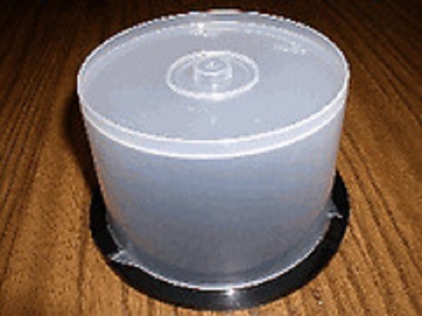 1 NEW 50-CD DVD CAKE BOX, 50-CD/DVD SPINDLE/BEEHIVE, PSC120