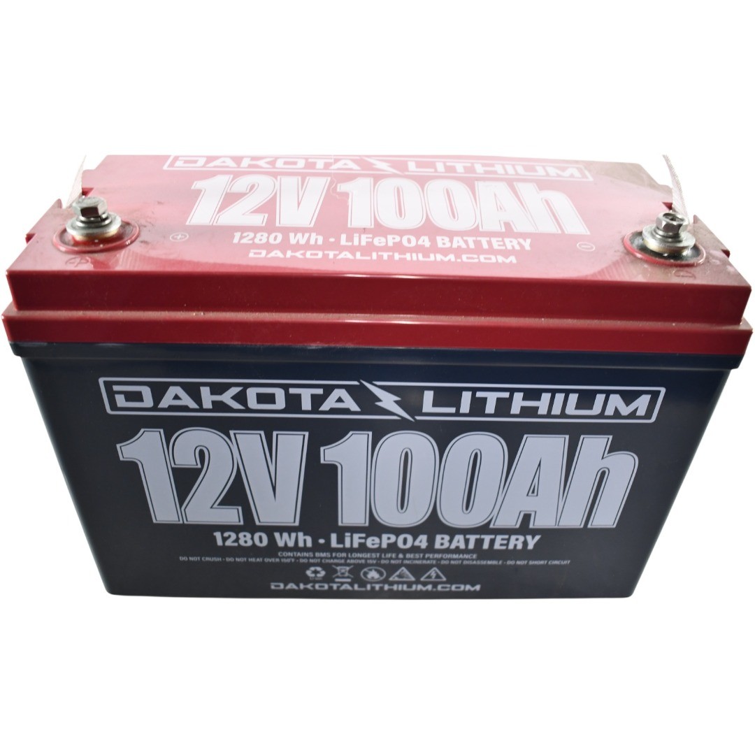NEW Dakota Lithium 12V 100Ah LiFePO4 CAN Bus Deep Cycle Group 24 Battery