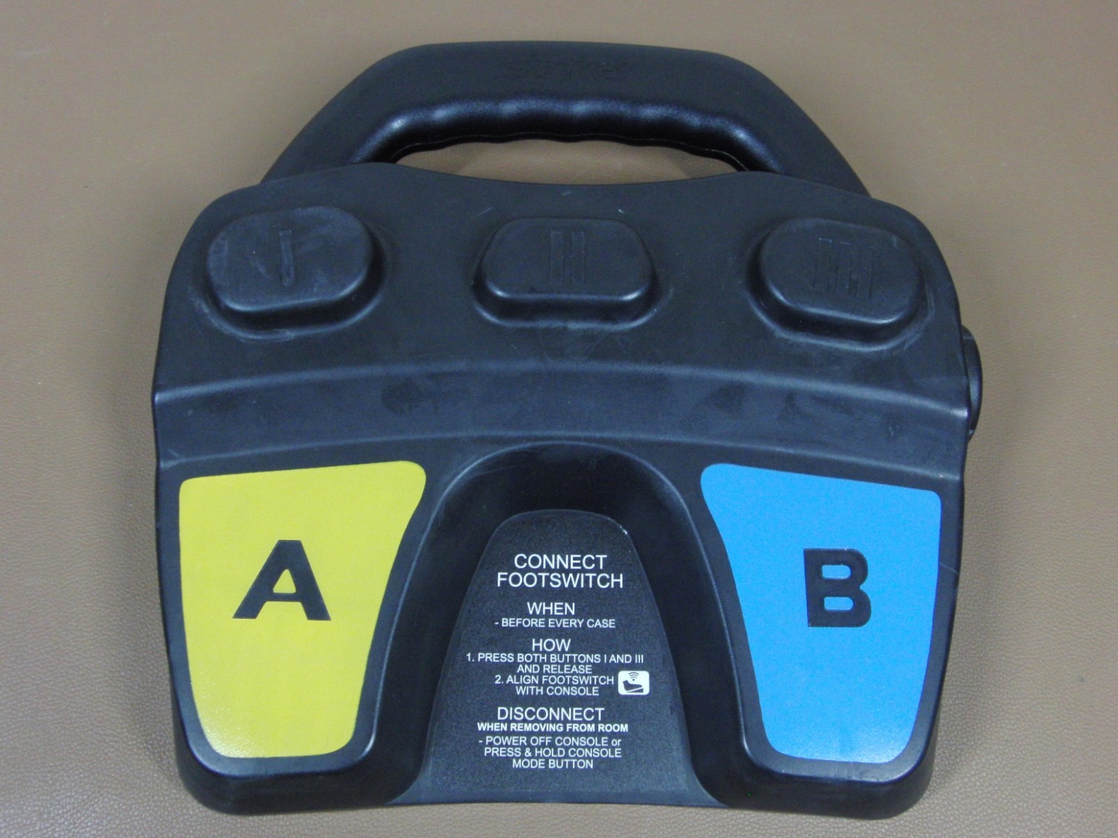 Lot of (2) Stryker iSWITCH 0277100100 Wireless Foot Switch
