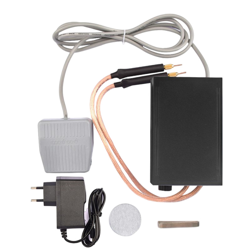 8000W Mini Spot Welder Machine DIY Kit Battery Spot Welding Pen Tools Black NEW